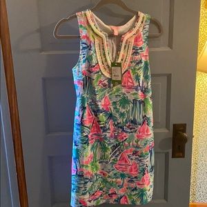 Lilly Pulitzer Harper Shift Mutli salt in the air
